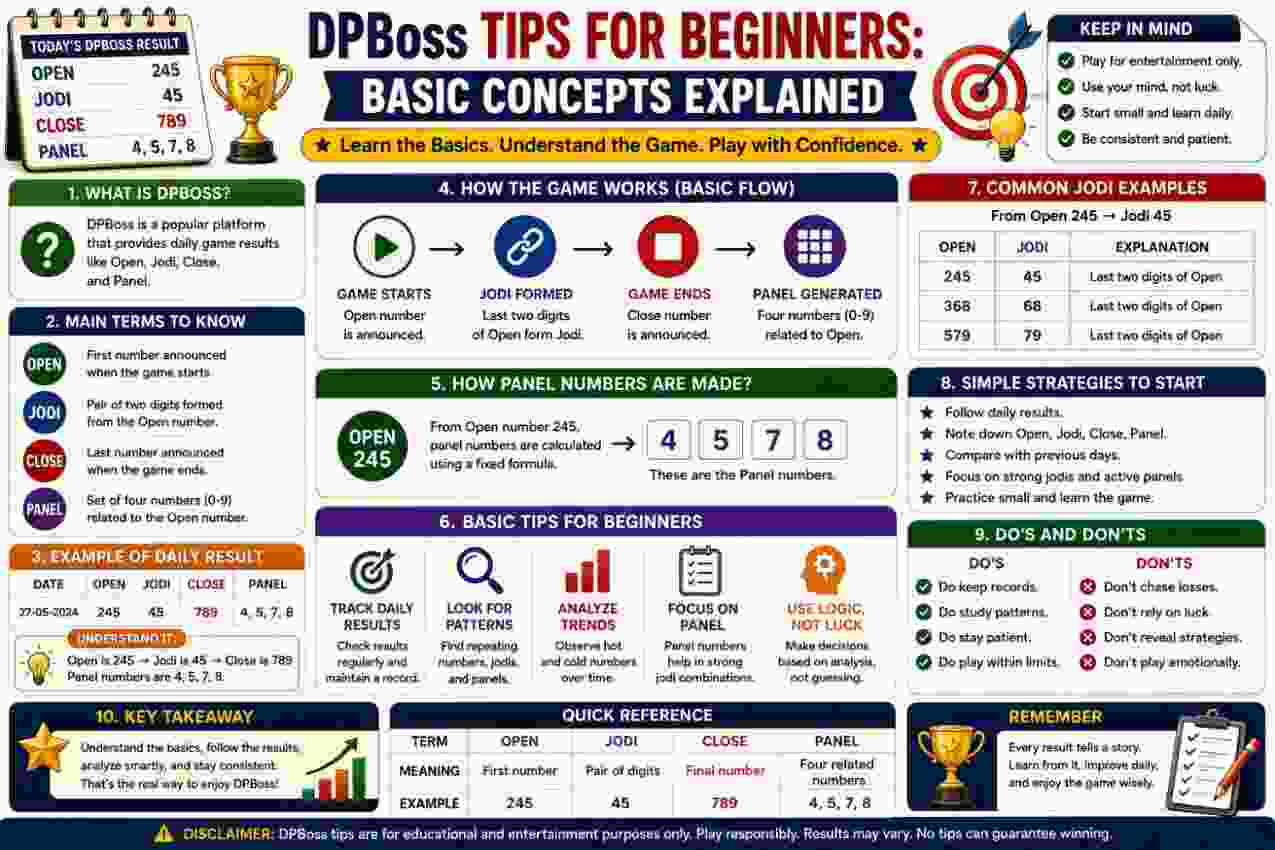 DPBoss Tips for Beginners: Basic Concepts Explained