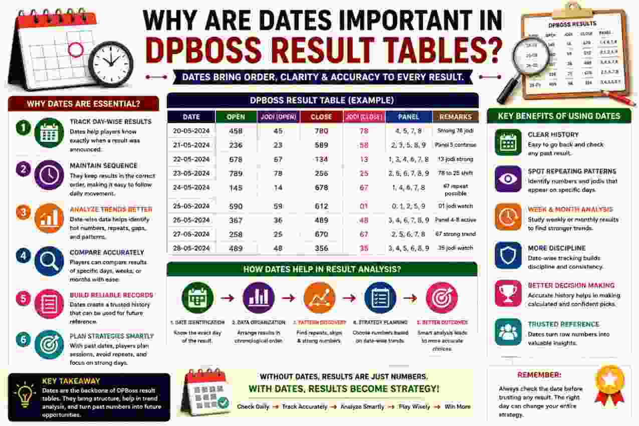 Why Are Dates Important in DPBoss Result Tables?
