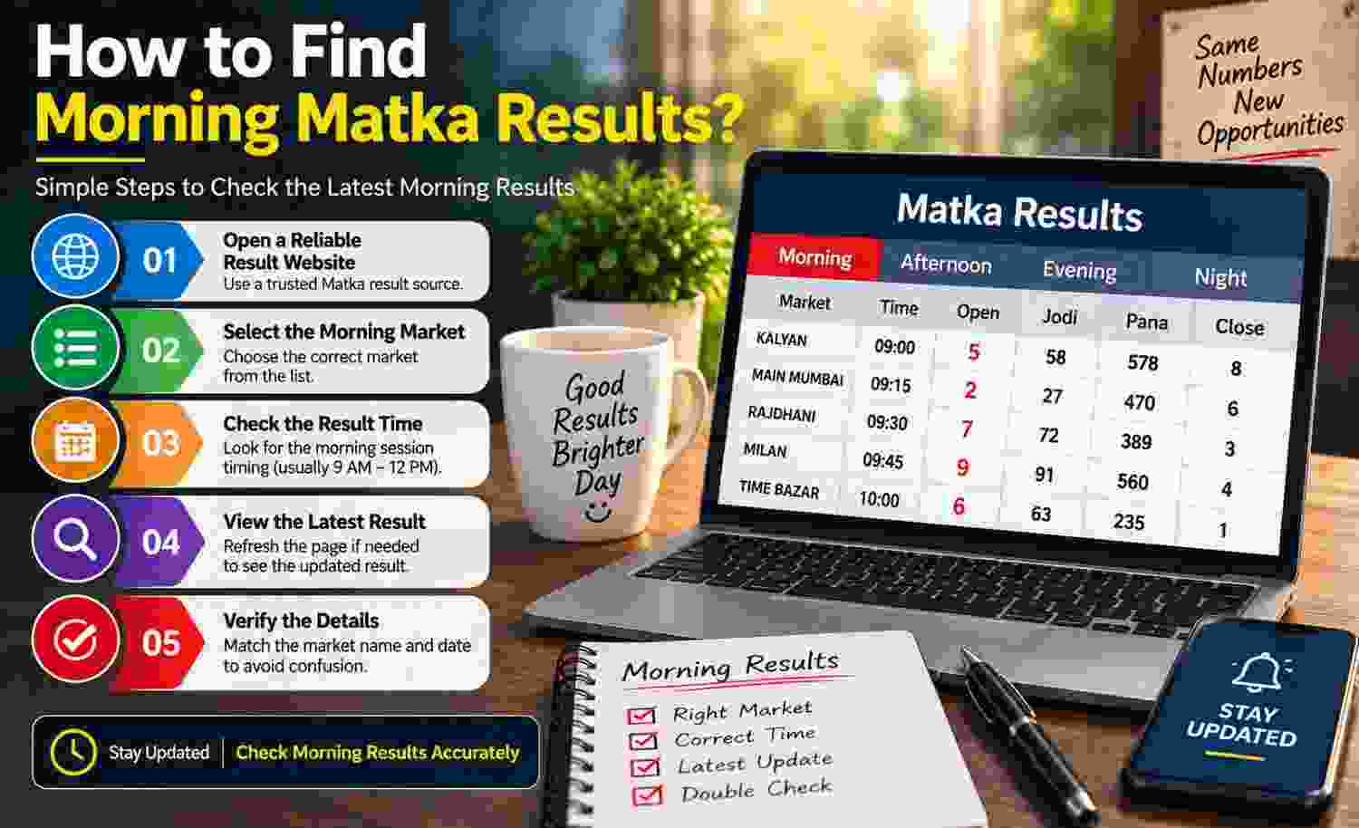 How to Find Morning Matka Results?