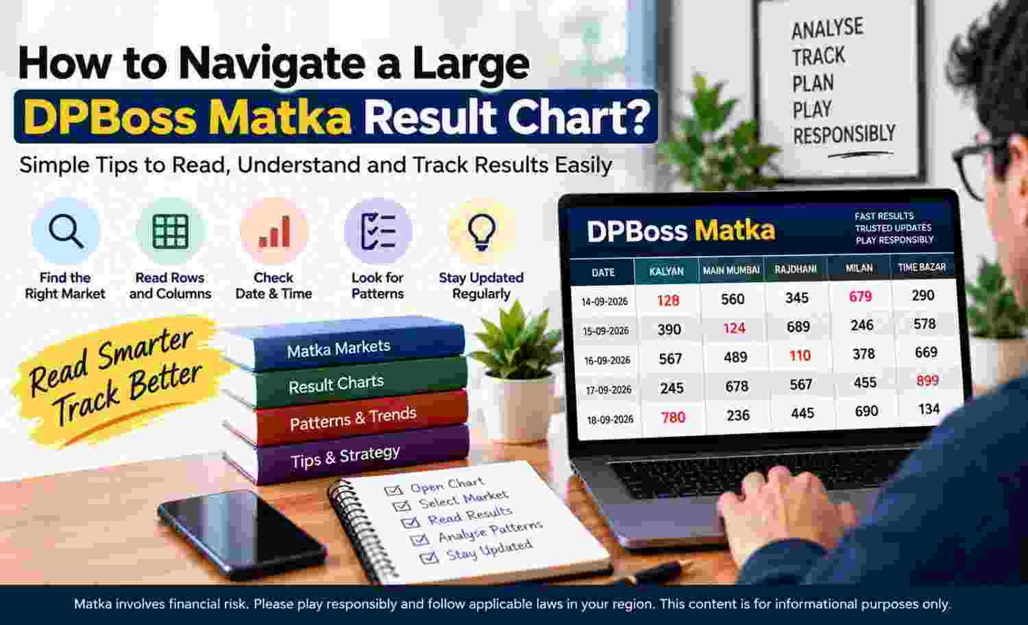 How to Navigate a Large DPBoss Matka Result Chart?
