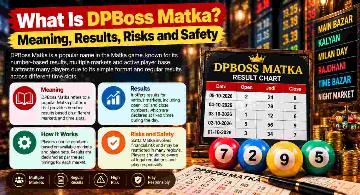 What Is DPBoss Matka? Meaning, Results, Risks and Safety